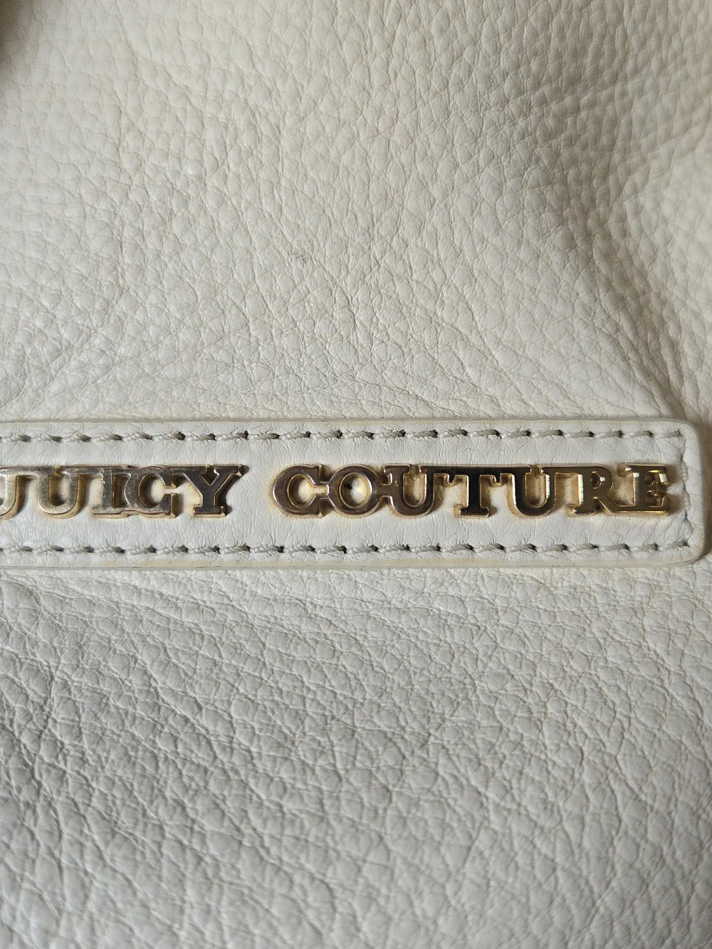 Y2K Juicy Couture Real Leather Shoulder Bag
